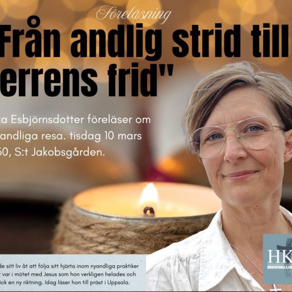 ”Från andlig strid till Herrens frid” – föreläsning om resan från New&nbsp;Age